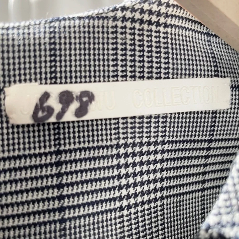 🆕 Jason Wu Collection Runway Cap Sleeve Plaid & Polka Dot Lace Midi Dresse - Picture 15 of 16